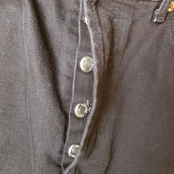 Topshop Mom Jeans Black Size 31 - Picture 7 of 8